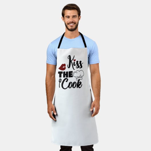 Tablier embrasser le cuisinier (Porté)