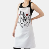 Tablier embrasser le cuisinier personnalisé (Insitu)