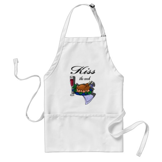 Tablier "embrassez cuisinier" (Devant)