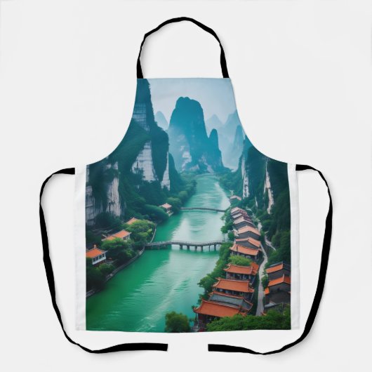 Tablier Emerald River Valley - Le calme culinaire dans cha (Recto)