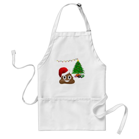 Tablier emoji de noël (Devant)