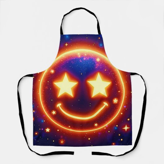 Tablier Emoji Étincelant (Recto)