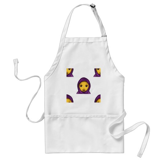 Tablier emoji hajib (Devant)