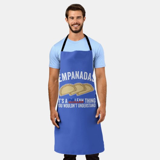 Tablier Empanadas C'est une chose chilienne que vous ne co (Porté)