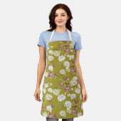 Tablier Empreinte de fleur de moutarde (Porté)