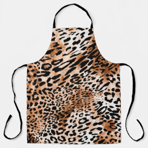 Tablier Empreinte de léopard africain sans couture