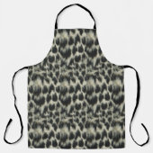 Tablier Empreinte de léopard de neige (Recto)