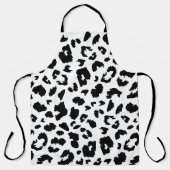 Tablier empreinte de léopard personnalisable (Recto)