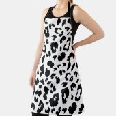 Tablier empreinte de léopard personnalisable (Insitu)