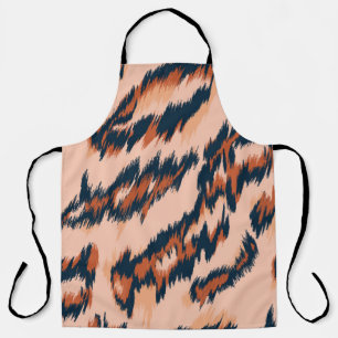 Tablier Empreinte de léopard : Textile Design sans joint.