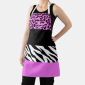 Tablier Empreinte de léopard, Zebra Print, Poster de anima (Insitu)