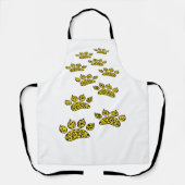 Tablier Empreinte de patte léopard (Recto)