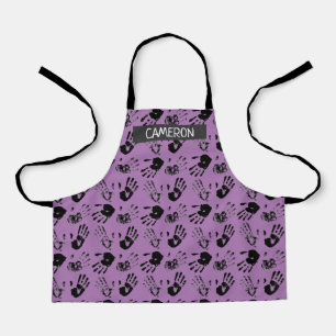 Tablier Empreinte de peinture tout-en-plan d'impression