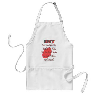 Tablier EMT "sac idées hilares de cadeau à homme"