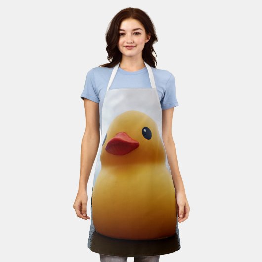 Tablier en caoutchouc (Porté)