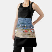 Tablier En été, sur la plage avec les Fubby's (Insitu)