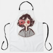 Tablier en fleur enchanté (Recto)