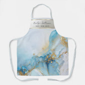 tablier en marbre bleu (Recto)