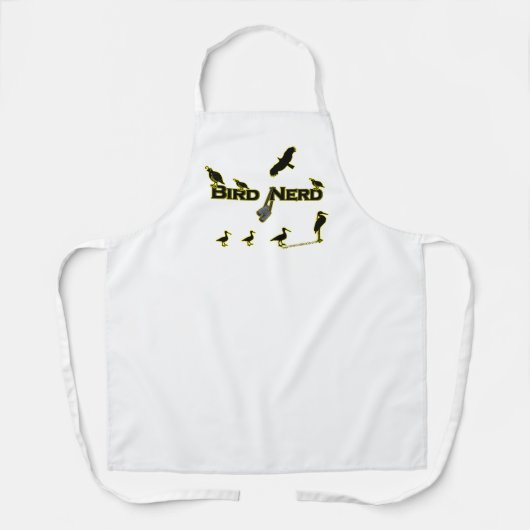 Tablier en silhouette Nerd (Recto)