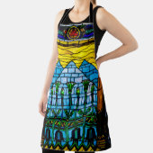 Tablier en verre Pharaon égyptien (Insitu)