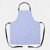 Tablier En vichy bleu F & L (Recto)
