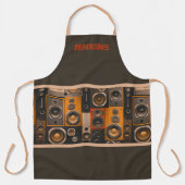 Tablier Enceintes Stéréo Rétro (Recto)