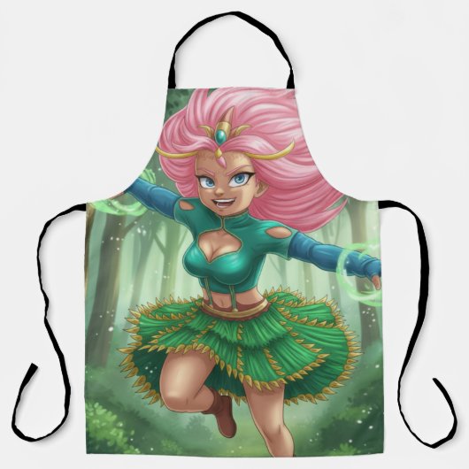 Tablier Enchanted Forest Sprint – Anime Fantasy Character (Recto)