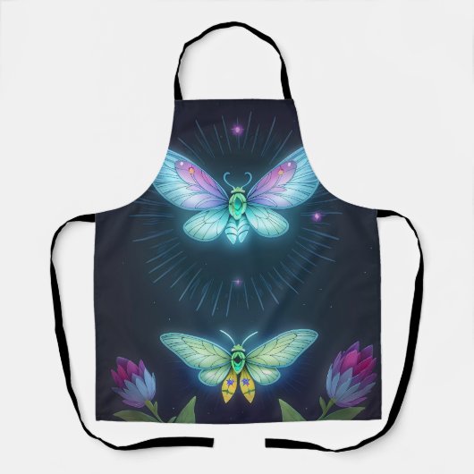 Tablier Enchanted Lunar Mantis (Recto)