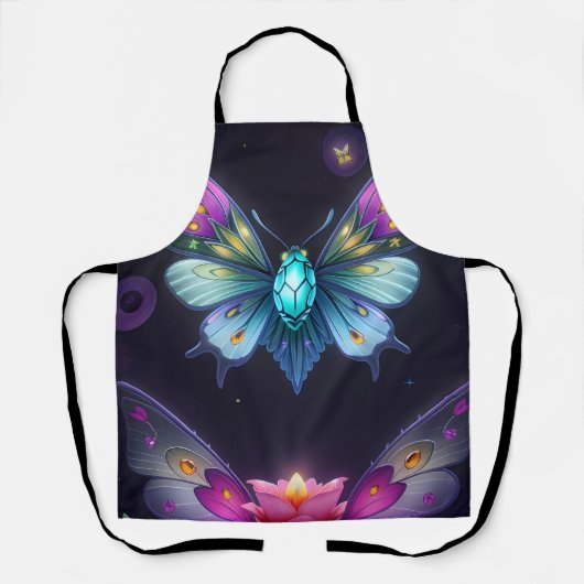 Tablier Enchanted Lunar Mantis (Recto)