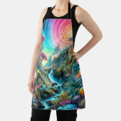 Tablier Enchanted Psychedelic Dreamscape (Insitu)