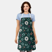 Tablier Enchanter le Motif Anémonique (Porté)
