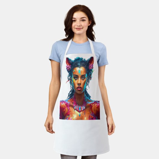 Tablier Enchanteuse mystique (Porté)
