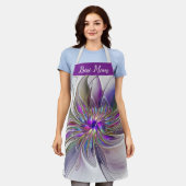 Tablier Energie, Abstraite Fleur d'art fractal Meilleure m (Porté)