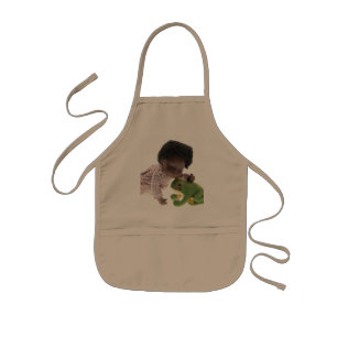 Tablier Enfant 519 Sasha Cara Black Baby Schürze