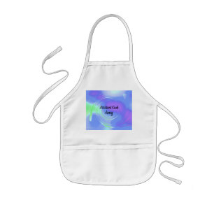 Tablier Enfant Abstract Swirl Assistant Cook