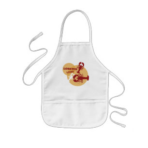 Tablier Enfant Amant de homard