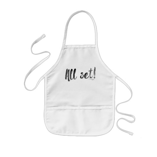 Tablier Enfant Apron - All Set! Kids (Devant)