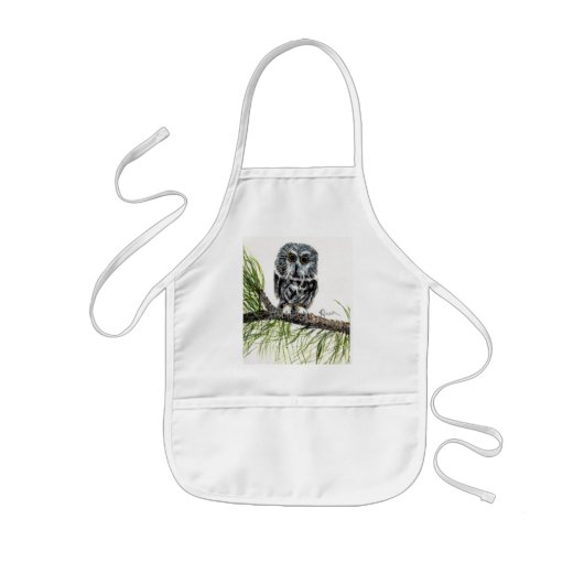Tablier Enfant Apron de la Chouette de Saw (Devant)