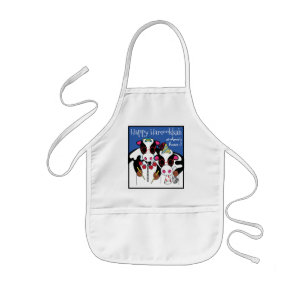 Tablier Enfant Aprons Happy Hamookkah pour les enfants