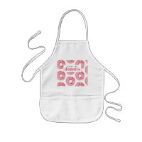 Aquarelle rose moderne douce comme les beignets Ci