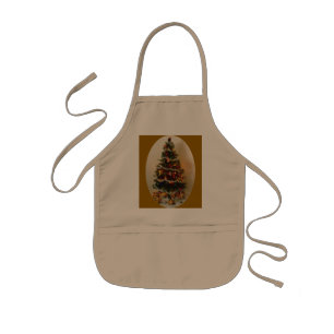 Tablier Enfant Arbre de Noël