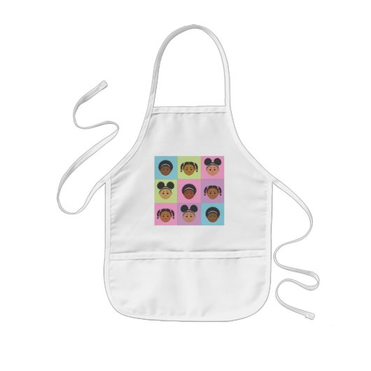 Tablier Enfant Artisanat #Proud2BNaturalMe (Devant)