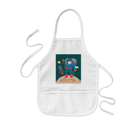 Tablier Enfant Astronaute (Devant)