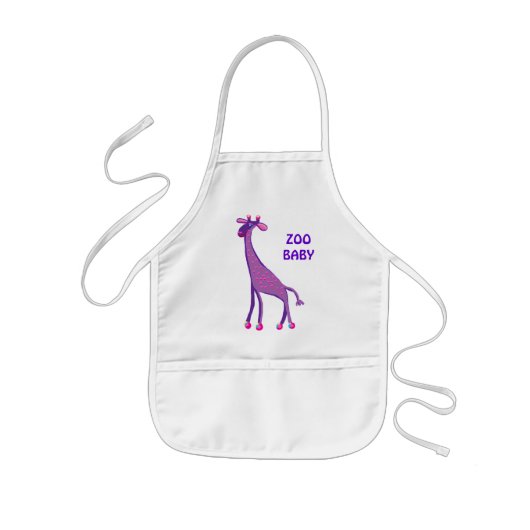 Tablier Enfant Baby girafe (Devant)