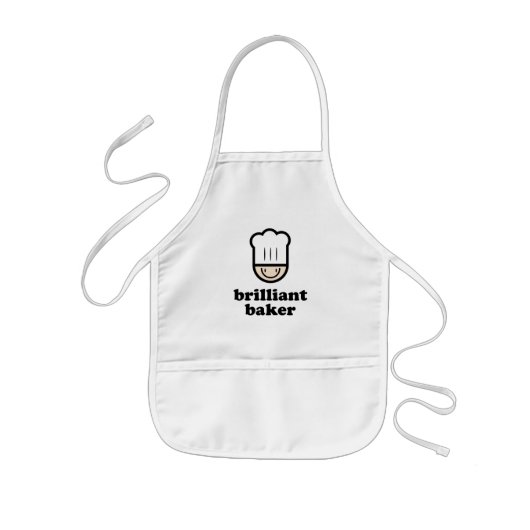 Tablier Enfant Baker brillant (Devant)