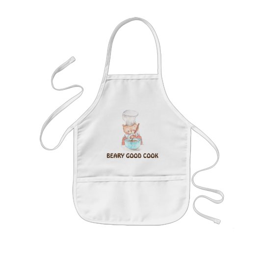 Tablier Enfant Beary Good Cook | Cuisine pour enfants (Devant)