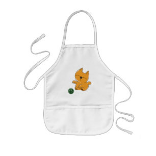 Tablier Enfant Bébé Kitty Chan