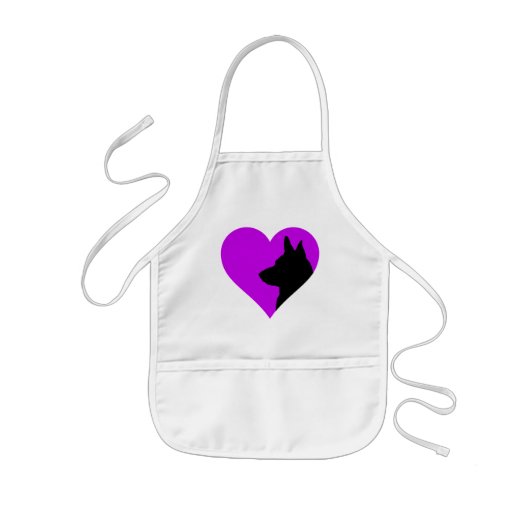 Tablier Enfant Berger allemand (Devant)