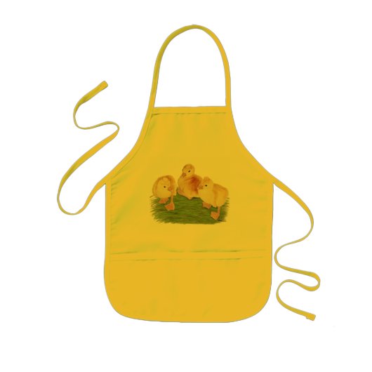 Tablier Enfant Bouffons touffus (Devant)