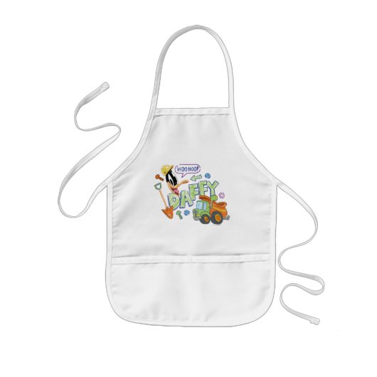 Tablier Enfant BUGS BUNNY BUILDERS™| DAFFY DUCK™ Sketch Art (Devant)